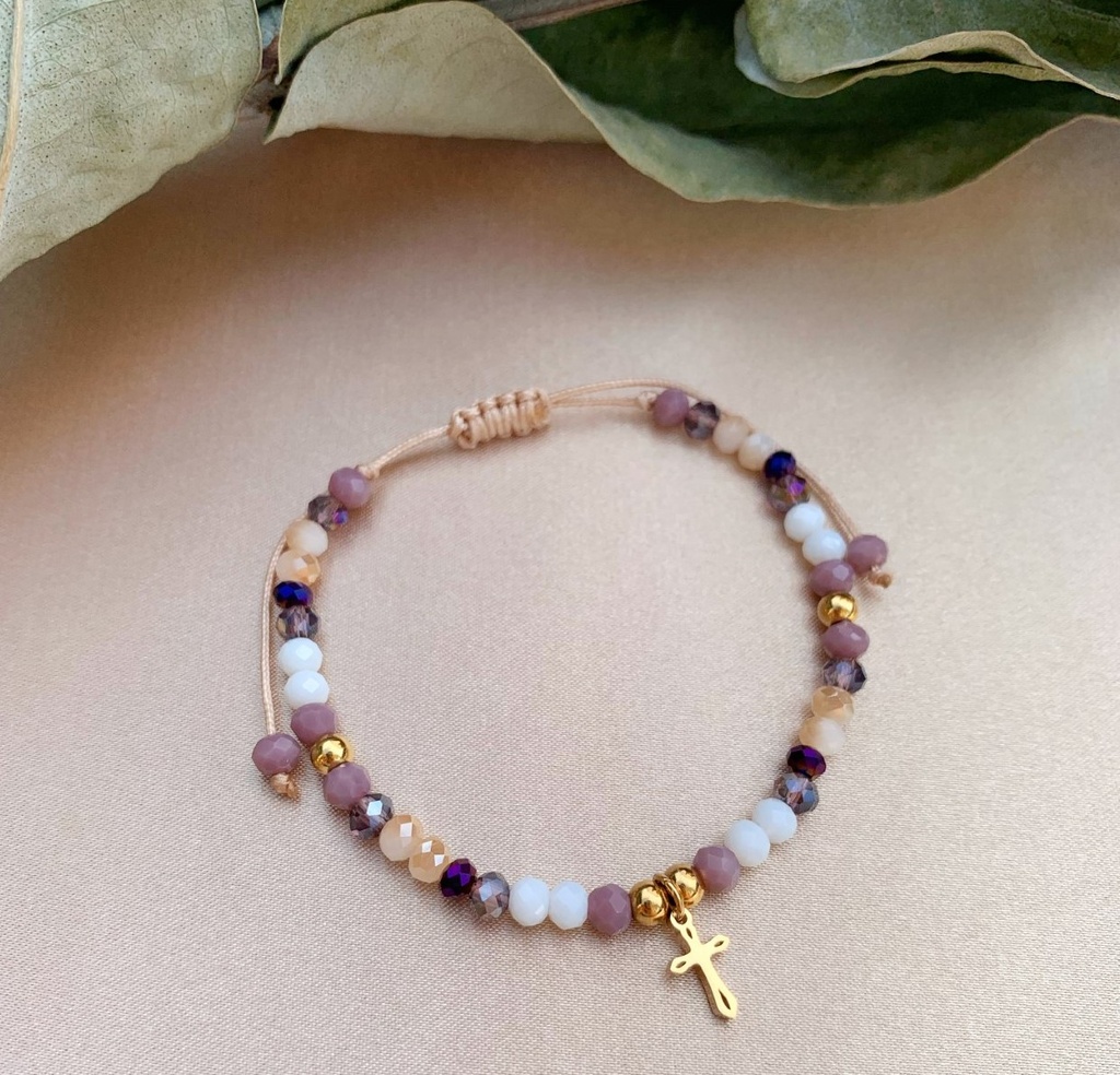 Pulsera Modelo Alelí (Cruz)