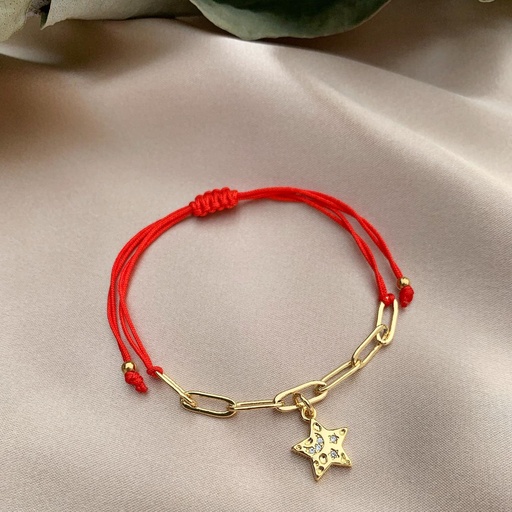 Pulsera Modelo Diana (roja)